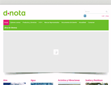 Tablet Screenshot of dnota.com